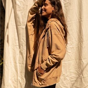 Free People All Your Love Solid Hoodie